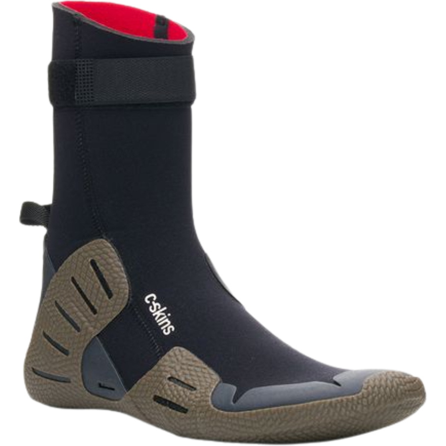 2026 C-Skins Nuwave 5mm Round Toe Boots CBONW5R - Black / Charcoal